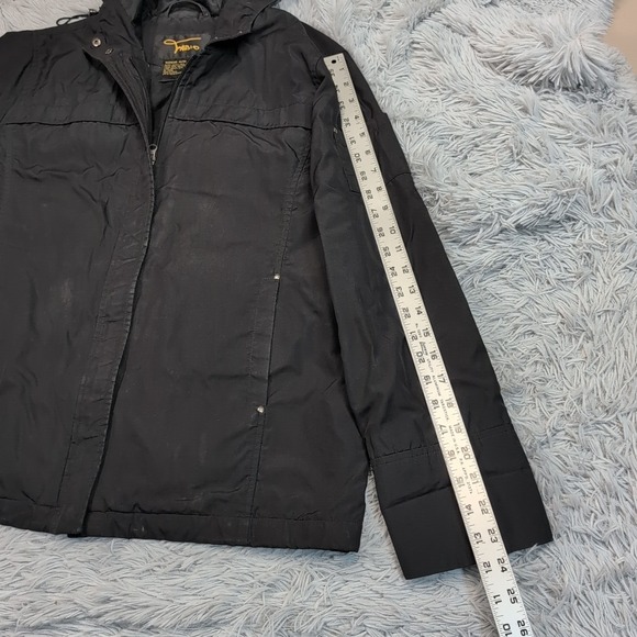 Fabio Jacket Womens M Black Hood Zip Up Gorpcore Pockets Lightweight Comfort - Picture 5 of 12